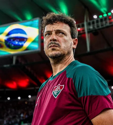 Fernando Diniz, 49 años, actual DT de Fluminense.