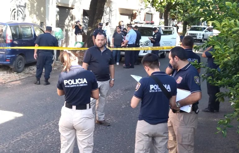 Asunción barrio Obrero homicidio policía