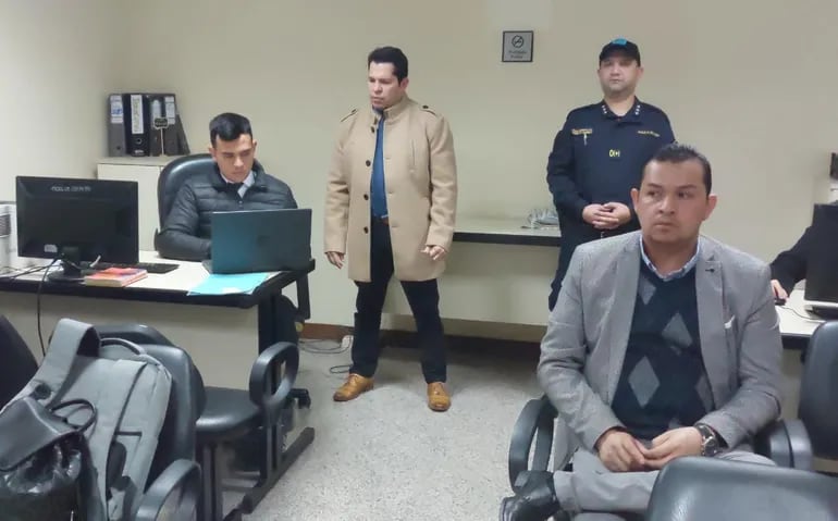 Denilso Sánchez Garcete "Chicharocito" en la audiencia preliminar.