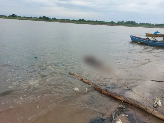 Reportaron el hallazgo de un cadáver en aguas del río Paraguay, puntualmente en la zona denominada Puerto Ortiz.