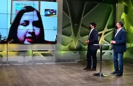 La fiscal Liliana Alcaraz conversó anoche con el programa Expediente Abierto, emitido por ABC TV.