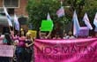 Protesta por los asesinatos de mujeres trans, Asunción, 2017 (Foto: Jess Insfrán).