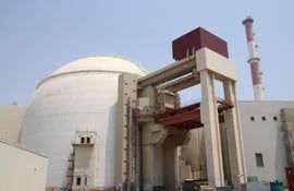 La planta nuclear de Bushehr, en el sur de Irán.