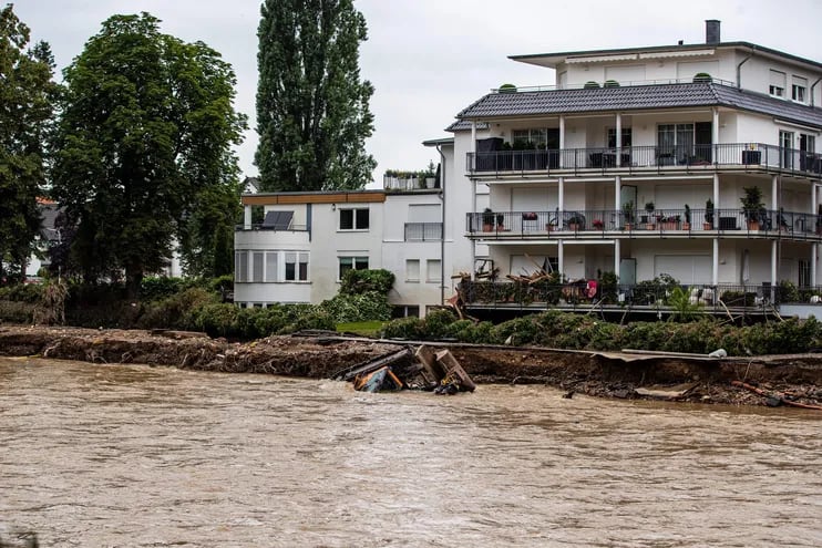 Tormentas e inundaciones en Alemania.