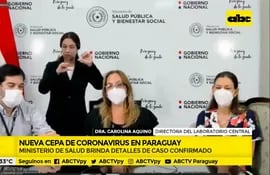 Nueva cepa de coronavirus en Paraguay