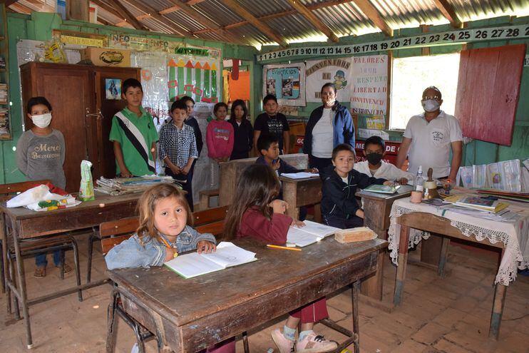 Los alumnos de la Escuela de la Colonia Domingo Martínez de Irala de San Juan Nepomuceno volvieron a clases con múltiples falencias escolares.