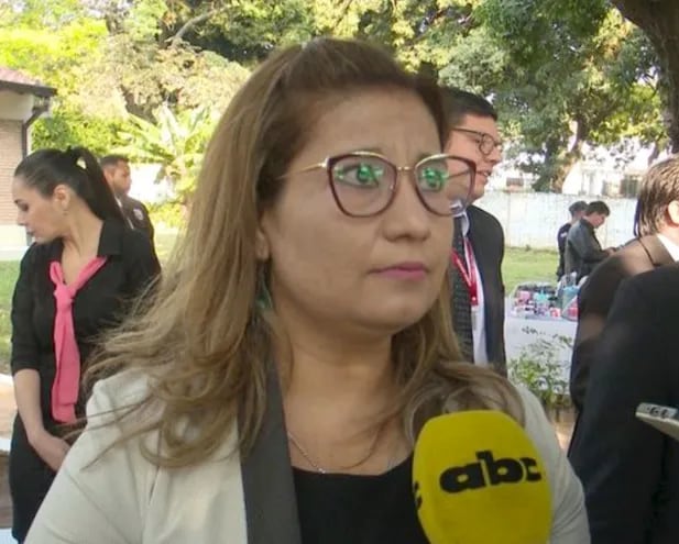 Mercedes Aguirre, jueza penal de ejecución suspendida por la Corte Suprema de Justicia.