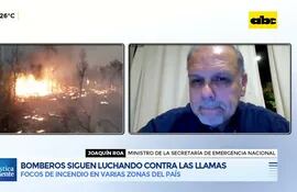 Fuego ingresó a territorio paraguayo desde Bolivia
