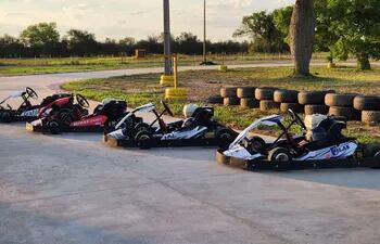 Así luce la recién estrenada pista de karting en el Chaco, el deporte motor es una de las actividades preferidas de la zona.