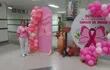 Conmemoran el día de la lucha contra el cáncer de mama, en el Hospital de Clínicas.