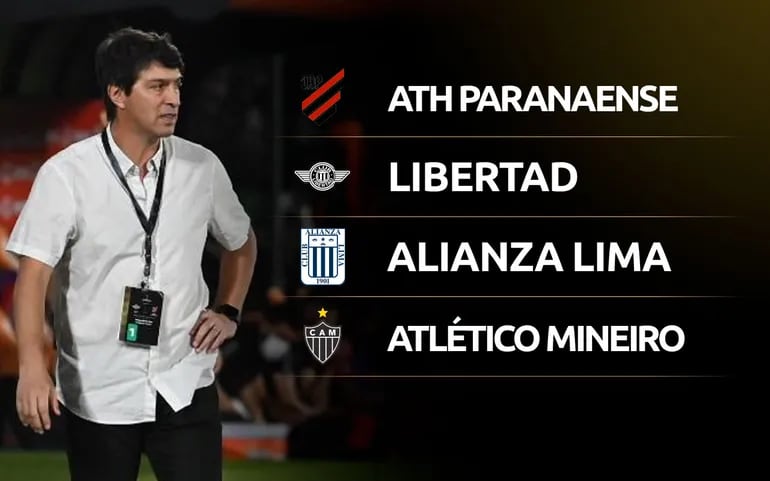 Rivales de Libertad en la Copa Libertadores.