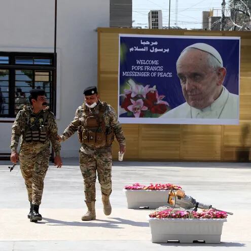 El papa Francisco visitará Irak, en medio de un clima de tensión y atentados.
