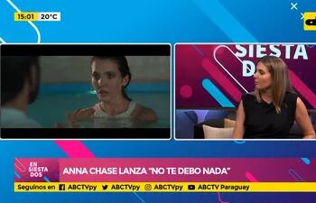 Anna Chase lanza "no te debo nada"