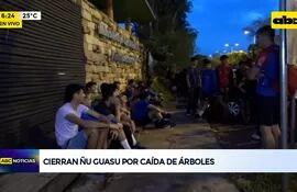 Video: Parque Ñu Guasu cerrado por seguridad