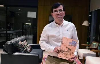 Juan Alberto Migliore, Ingeniero Civil e investigador de la historia en Paraguay, autor del libro “Fábrica de Dibujos. El nacimiento de la fotografía en Paraguay”.
