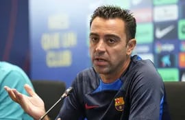 Xavier Hernández (42), entrenador del Barcelona.