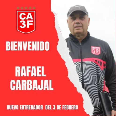 Rafael Carbajal dejó Atyrá FC para asumir la conducción técnica del 3 de Febrero de Ciudad del Este.