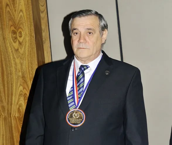 Rolando Alarcón, titular de la Federación de Fútbol de Salón.