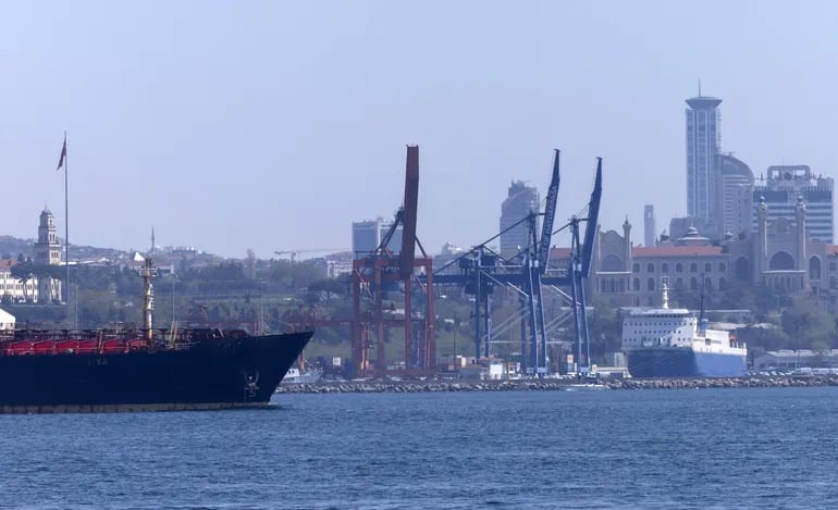 El puerto Haydarpasa en Estambul, Turquía.
