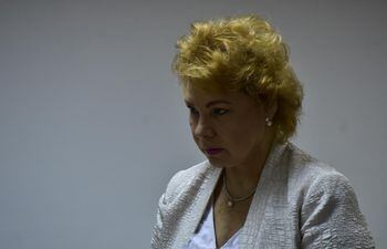 La ex viceministra de Tributación Marta González Ayala.