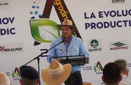 Miguel Andreiuk, presidente de la comisión organizadora de Agrodinámica 2023.