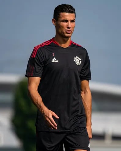 Cristiano comenzó a practicar con el Manchester United