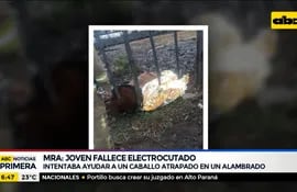 Joven fallece electrocutado en Mariano Roque Alonso