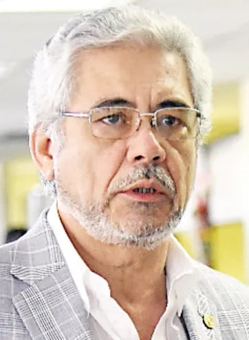 Froilán Peralta, exrector.