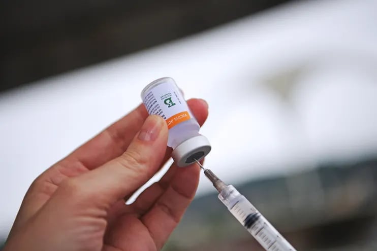 Una dosis de la vacuna CoronaVac hecha en China por la farmacéutica Sinovac.