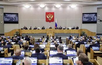 La Duma rusa aprobó modificaciones al Código Penal que endurece las penas por traición a la patria. (EFE)
