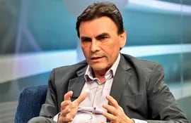 Carlos Pereira, miembro del Consejo de Administración del Instituto de Previsión Social (IPS), en ABC TV.