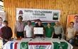 Los referentes del Partido Febrerista entregaron el manifiesto de apoyo al candidato a gobernador de Alto Paraná Daniel Mujica.