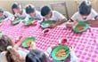 Los escolares del distrito de Caballero ya reciben almuerzo escolar.