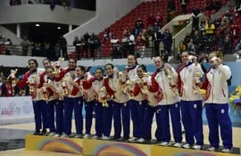 Las Panteras de Paraguay se quedaron con la medalla de plata en el basket femenino.