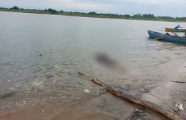 Reportaron el hallazgo de un cadáver en aguas del río Paraguay, puntualmente en la zona denominada Puerto Ortiz.
