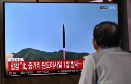 EE.UU. condena el “peligroso y temerario” lanzamiento del misil norcoreano