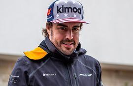 Imagen de archivo (18/10/2018), del español Fernando Alonso que volverá a competir en el Mundial de Fórmula Uno dos años después, en 2021.