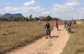 El paseo en bicicleta iniciará en la estación de tren de Pirayú hasta llegar a la exterminal ferroviaria de Paraguarí.