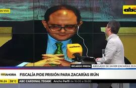 Fiscalía pide prisión para Zacarías Irún