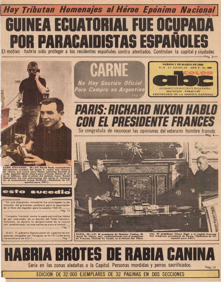 1 de marzo de 1969 Un