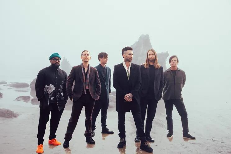 Maroon 5 se presentará el próximo 10 de abril en el Jockey Club. La banda estadounidense se encuentra presentando su nuevo álbum "JORDI".