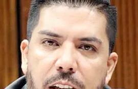 Carlos Portillo, exdiputado por el PLRA, expulsado de la Cámara de Diputados tras la divulgación de un audio filtrado.