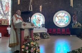 La celebración estuvo a cargo del obispo de la diócesis de Ciudad del Este, monseñor Guillermo Steckling.