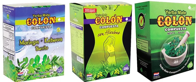 Las distintas yerbas compuestas para el tereré,  elaboradas por la Cooperativa Colonias Unidas, se comercializan  bajo la marca de Yerba Mate Colón.