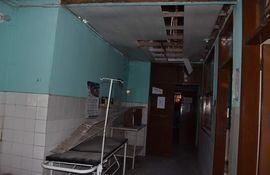 En estas condiciones se encuentra el Centro de Salud de la ciudad de San Antonio, los médicos se turnan para usar consultorios.