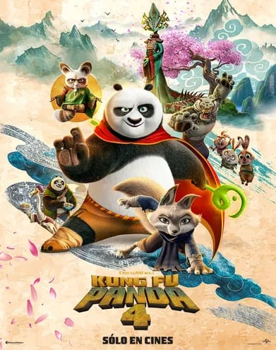 kung fu panda 4 película