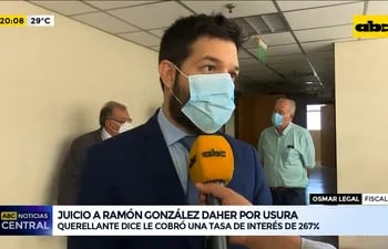 Querellante dice que Ramón González Daher le cobró una tasa de interés del 267%