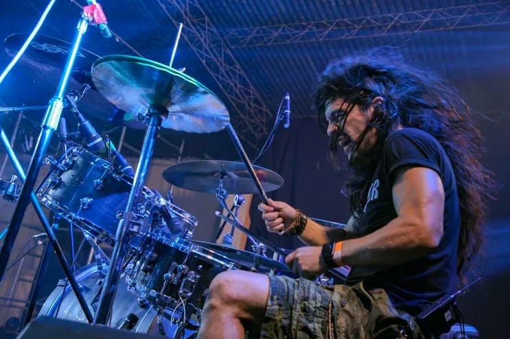 Hernán Comas es uno de los bateristas paraguayos que protagonizará el Festival Osunu.