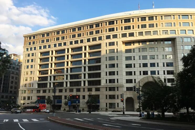 La sede central del Banco Interamericano de Desarrollo en Washington.