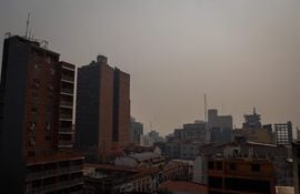 Calidad de aire en Asunción se mantiene en moderado, pero peligroso